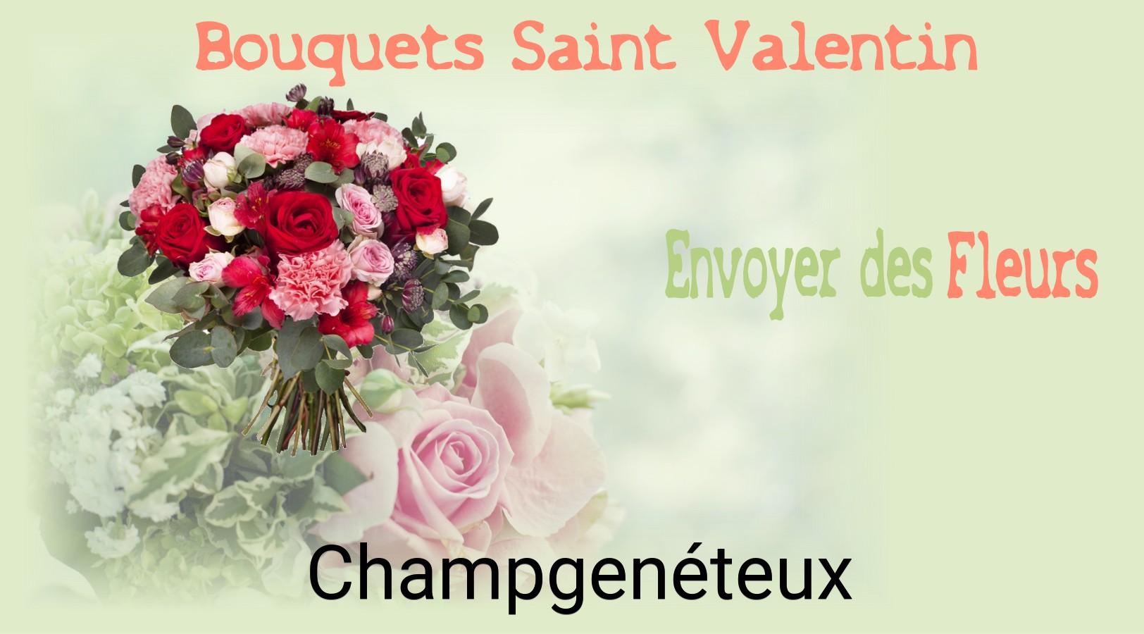 Roses de Saint-Valentin livrées à Champgenéteux